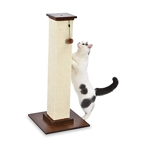 Amazon Basics - Palo tiragraffi per gatti, alto e grande, di qualità, 40,6 x 89 x 40,6 cm,...