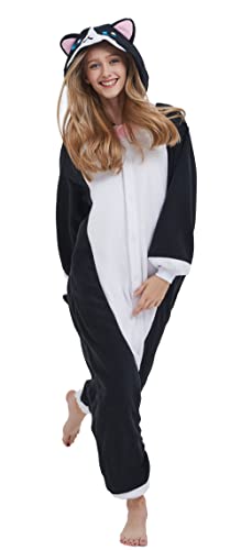 Simzoo Pigiama Animali Adulti Pigiama Costume da Halloween Costume Casual Indossare Pigiama...