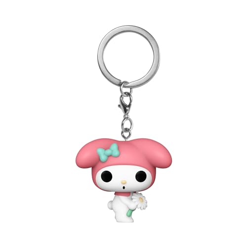 Funko POP! Keychain: Hello Kitty - My Melody - (Spring Time) - Mini Figura in Vinile da...