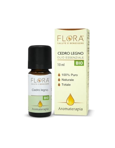 Flora Olio Essenziale di Cedro Bio Codex, Aroma Naturale per Alimenti - 10 ml, 1