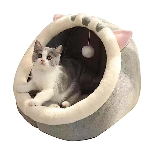 Cuccia da Interni per Gatti, Cuccia per Animali Domestici, Lettino A Cupola Stile Tenda, con...