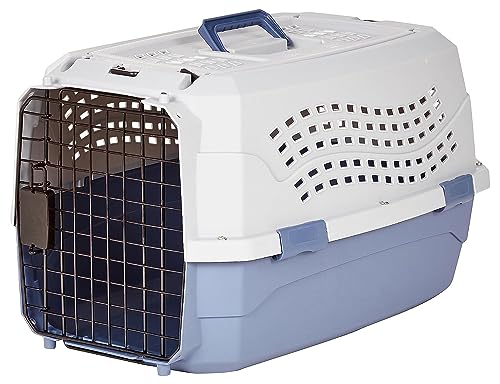 Amazon Basics Cuccia per animali domestici a due porte con caricamento dall'alto da 23 pollici...