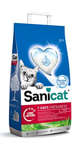 Sanicat - Lettiera per gatti Classic con Aloe Vera | Controlla gli odori per 7 giorni |...