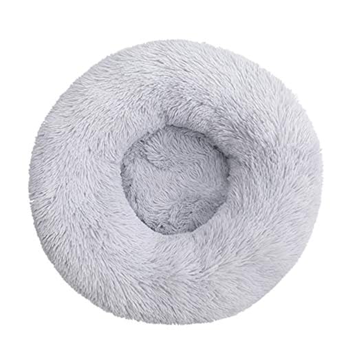 Cuccia per Gatti Cuccia Gatto Letto per Cani Rotondo Ciambella Morbido Peluche Tondo per...