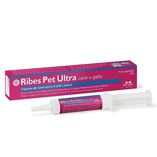 NBF Lanes | Ribes Pet Ultra Cane e Gatto, Pasta Appetibile 30 g, Supporto alla Rigenerazione di...