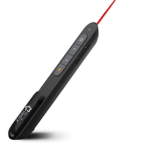 Wireless Laser Presenter, Restar 2.4GHz Wireless USB PowerPoint Presentation Remote flip...