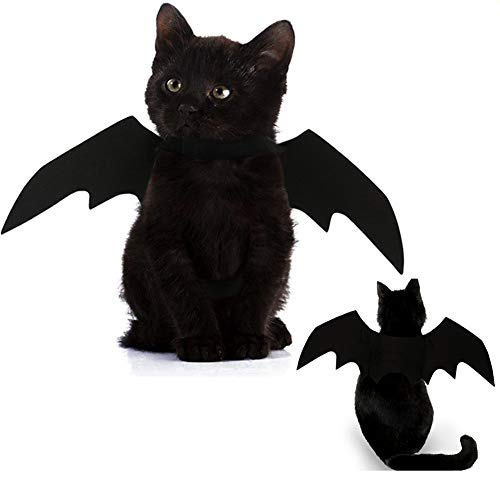 Glodenbridge Halloween Pet Dog Costume Vampire Wings Fancy Dress Costume Outfit Bat Wings Cats...