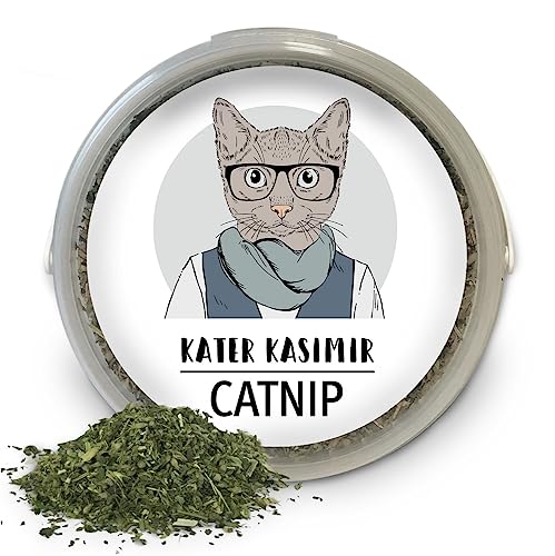 La erba gatta (Catnip) fa felice il vostro gatto! 60 g confezione XXL. Qualità premium: solo...