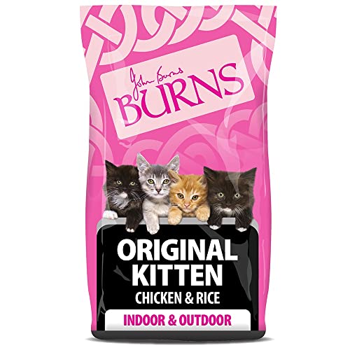 Burns Pet Nutrition - Cibo per gatti, ipoallergenico, completo di pollo e riso, 2 kg