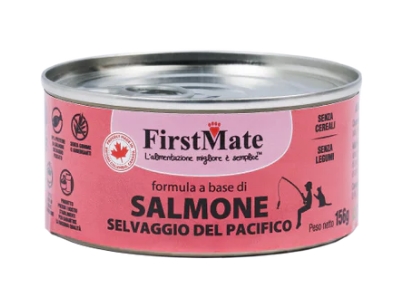 Umido per gatti FirstMate al Salmone
