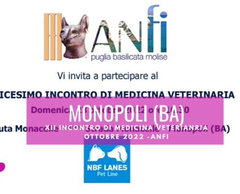 XII incontro di medicina veterinaria monopoli bari anfi puglia